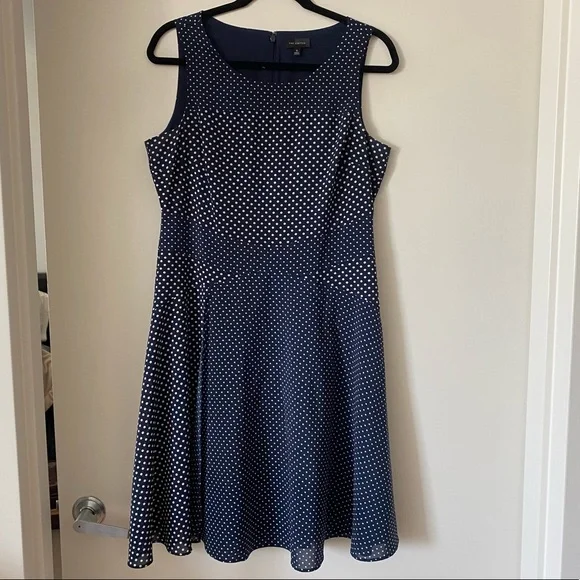 the limited navy blue dress Navy Blue button down dress
